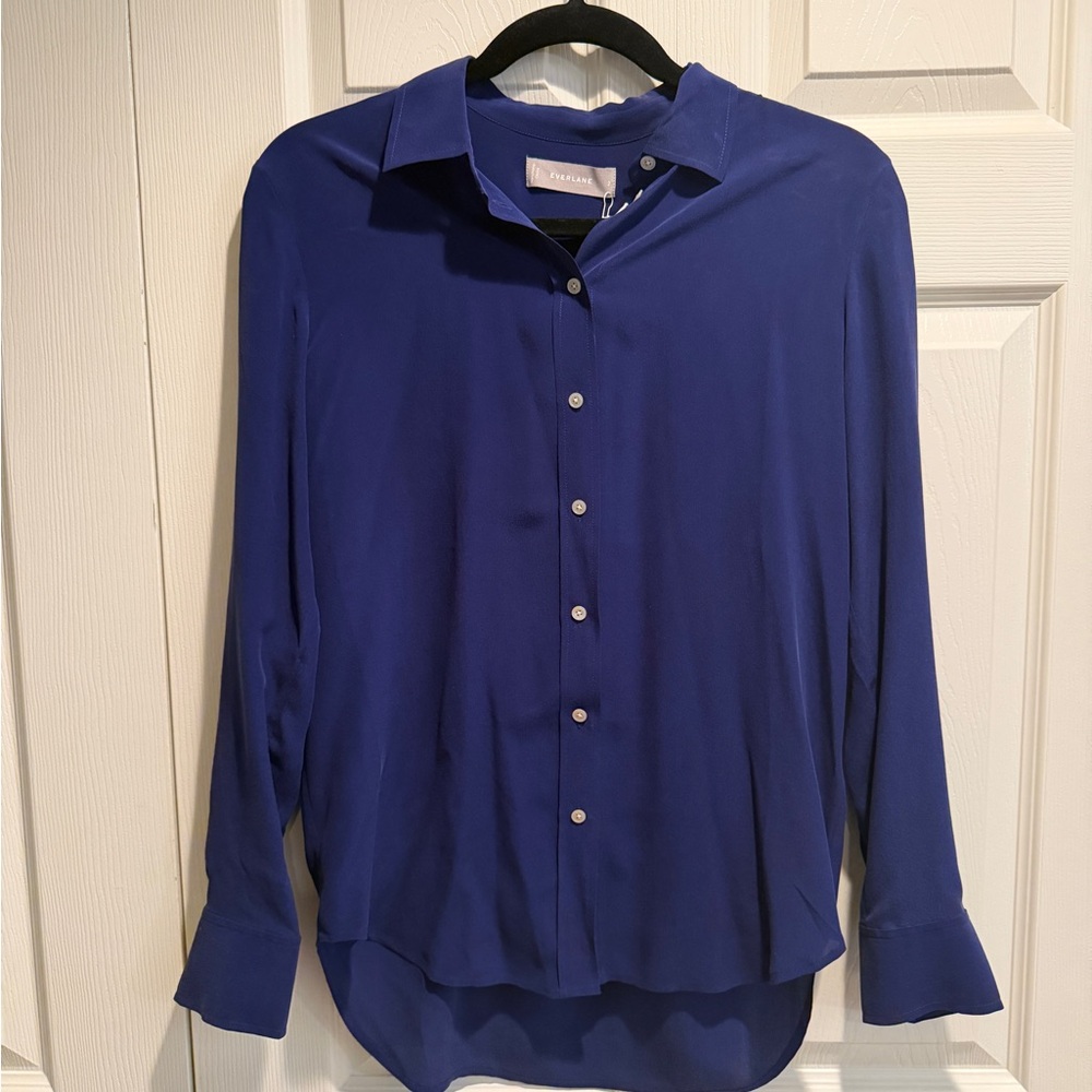 Everlane Clean Silk Relaxed Shirt